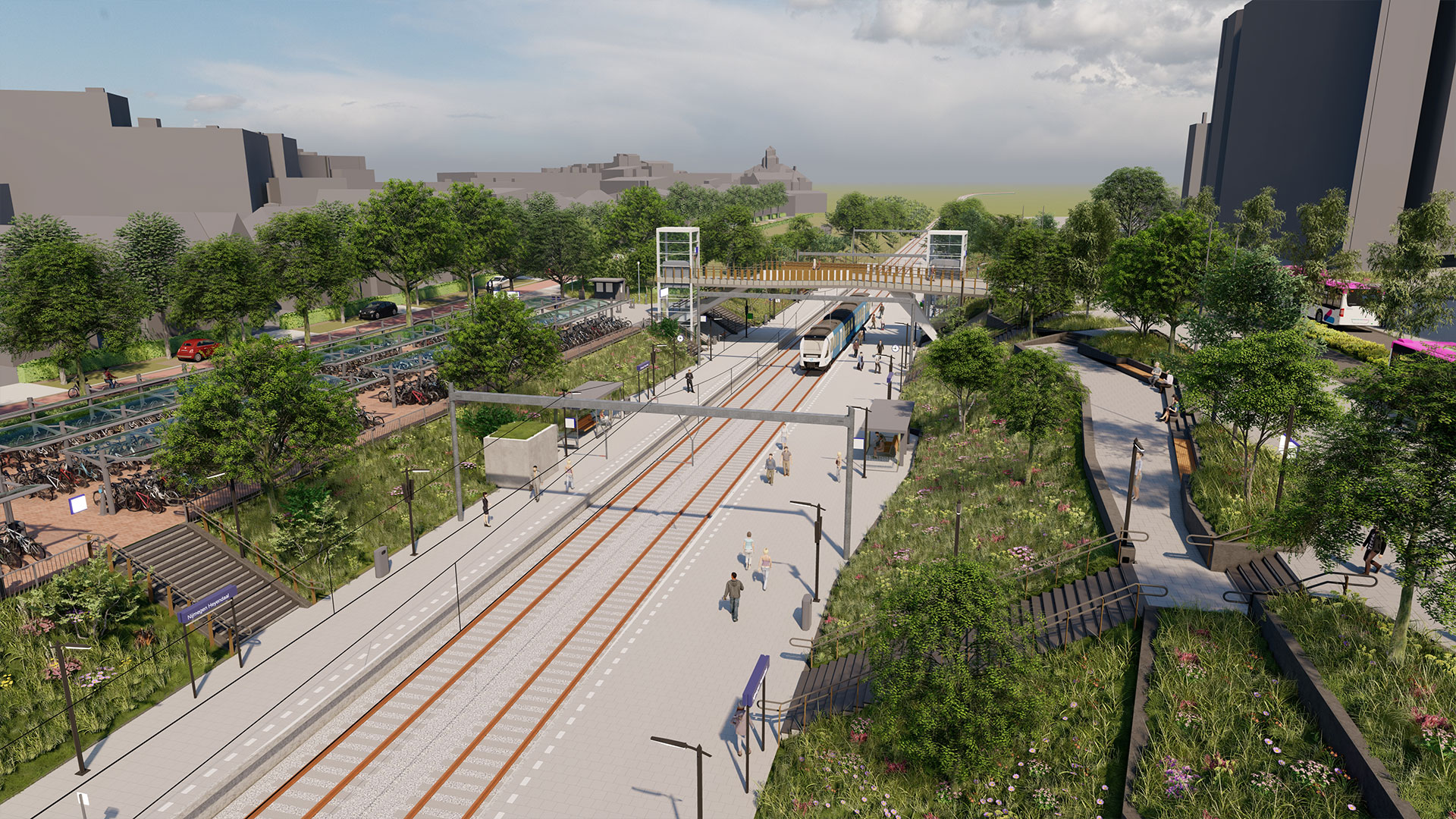 Duurzame ontwerp voor station Nijmegen Heyendaal
