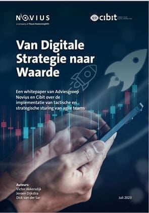 Van Digitale strategie naar waarde cover