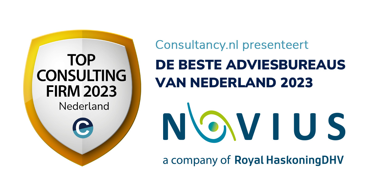 Toppositie: Adviesgroep Novius bij beste adviesbureaus van Nederland