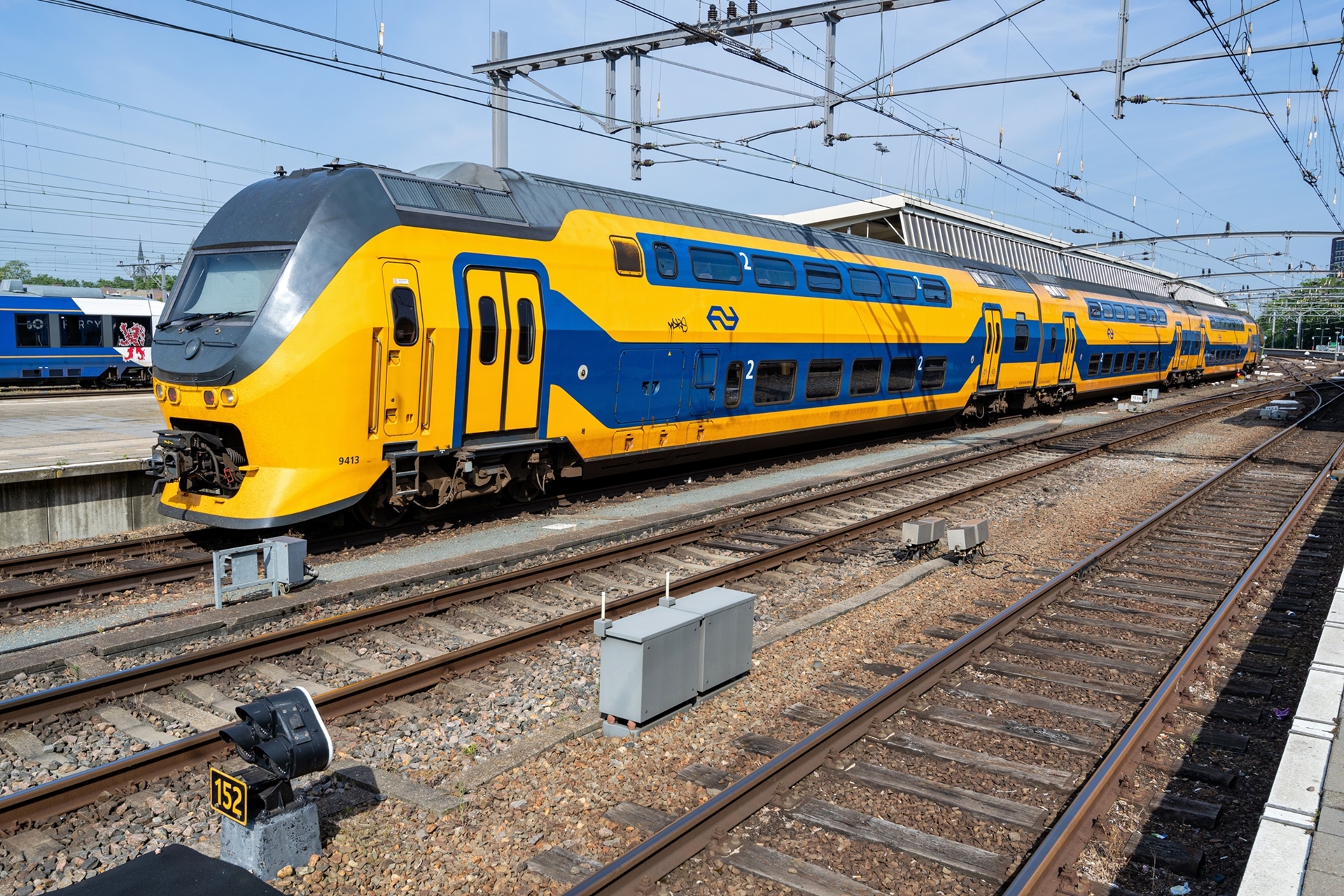 Trein NS - drie ERTMS-corridors voor ProRail 