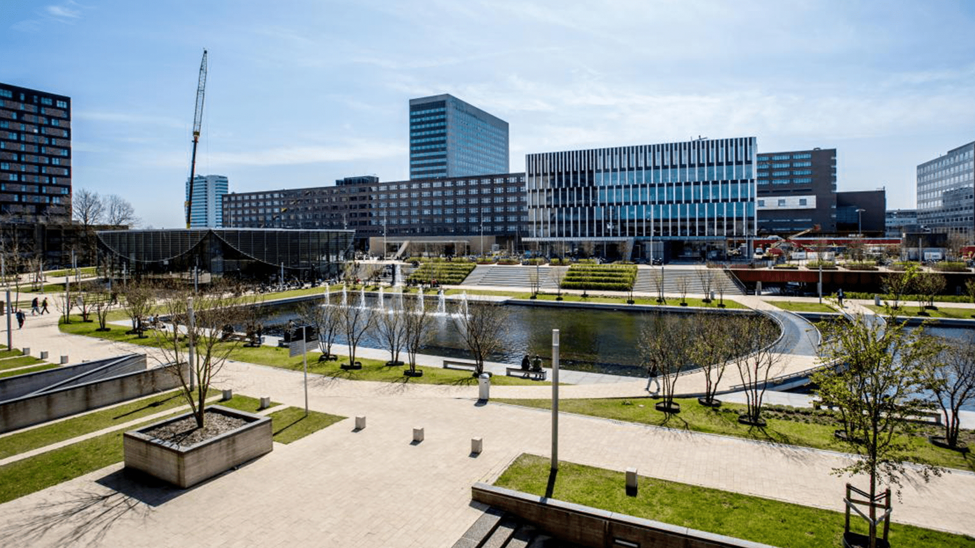 Toekomstscenario's voor een inspirerende campus van Erasmus Universiteit Rotterdam