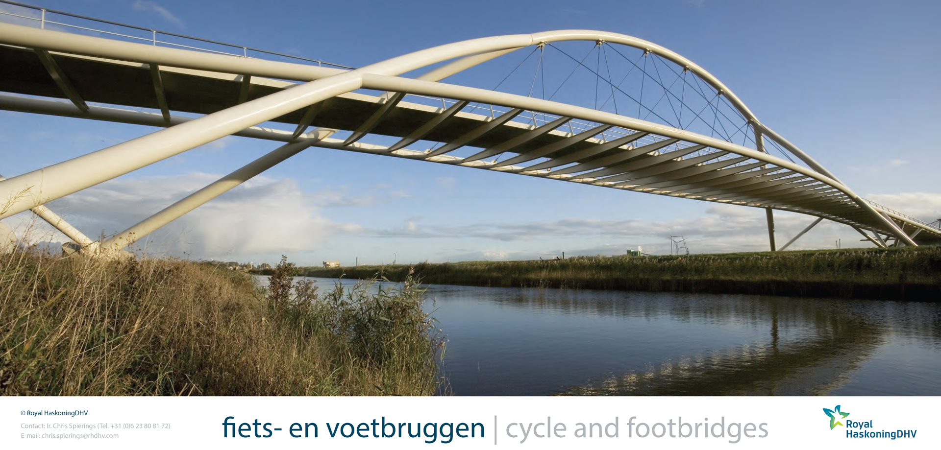 Architectuur fiets- en voetbruggen